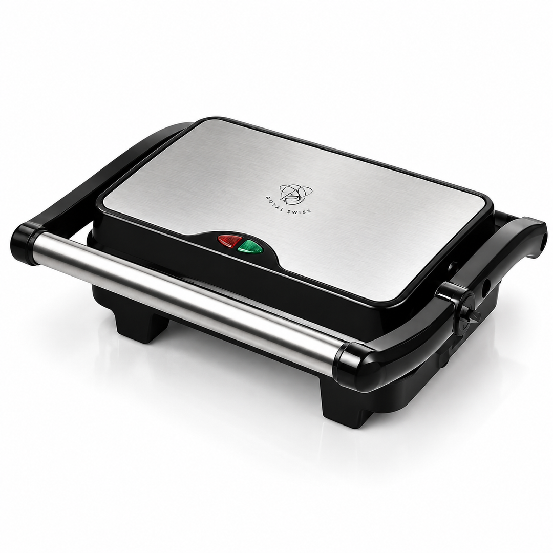 1500W Contact Grill – Non-Stick Panini Maker