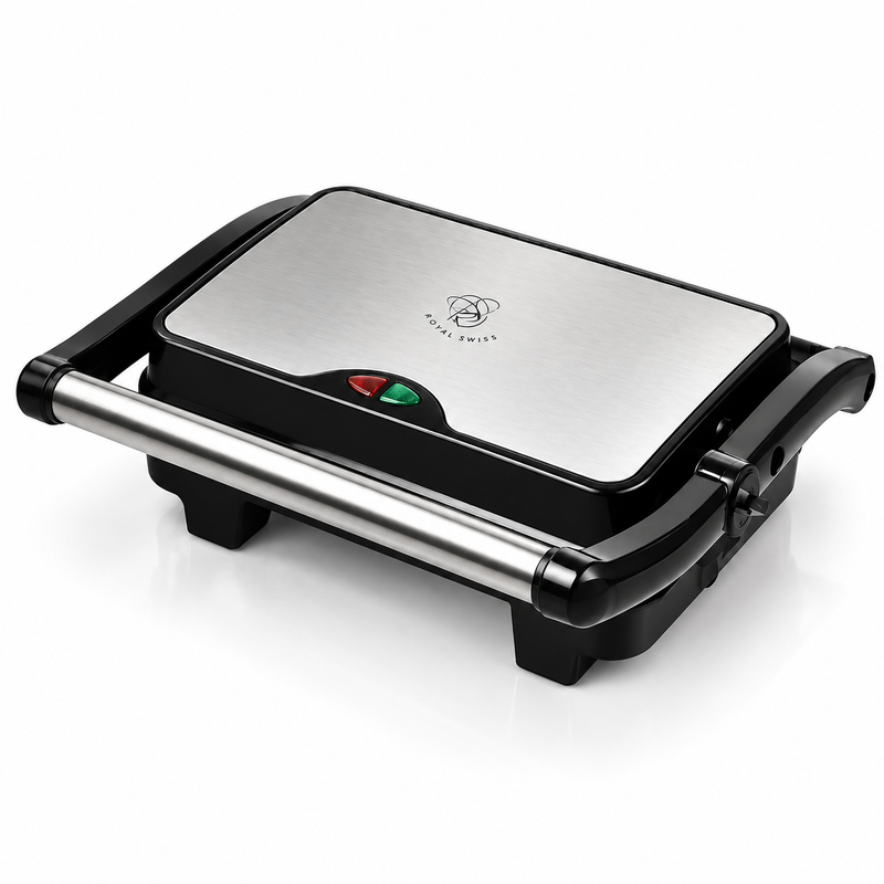 1500W Contact Grill – Non-Stick Panini Maker