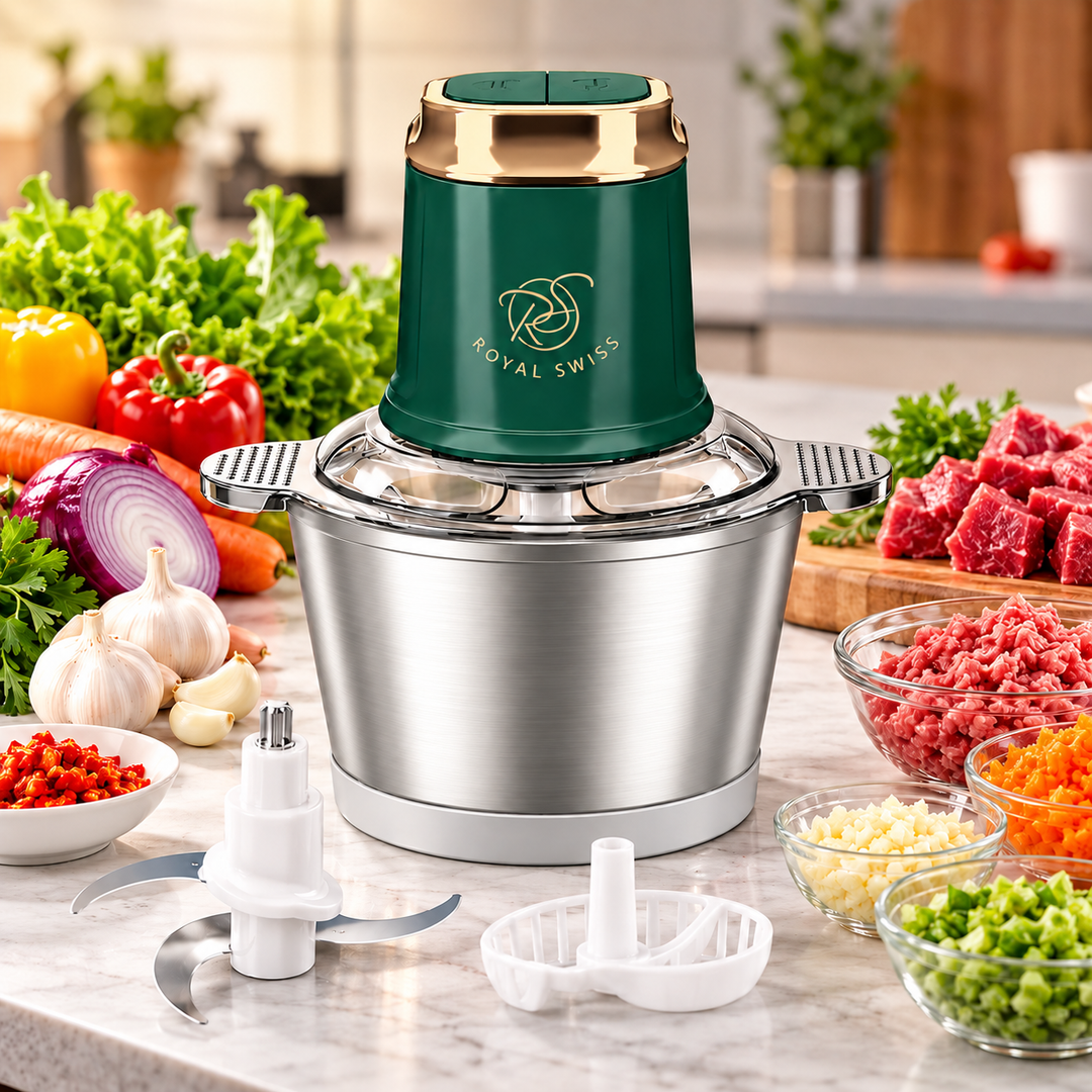 3L Stainless Steel Food Chopper – 2 Blades