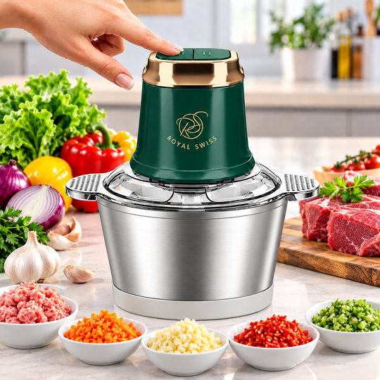 3L Stainless Steel Food Chopper – 2 Blades