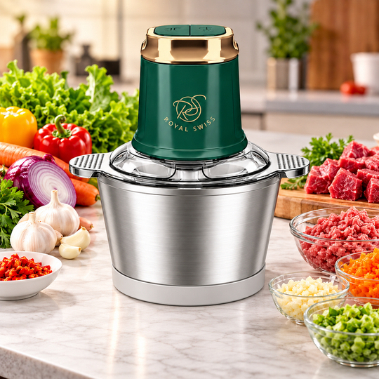 3L Stainless Steel Food Chopper – 2 Blades