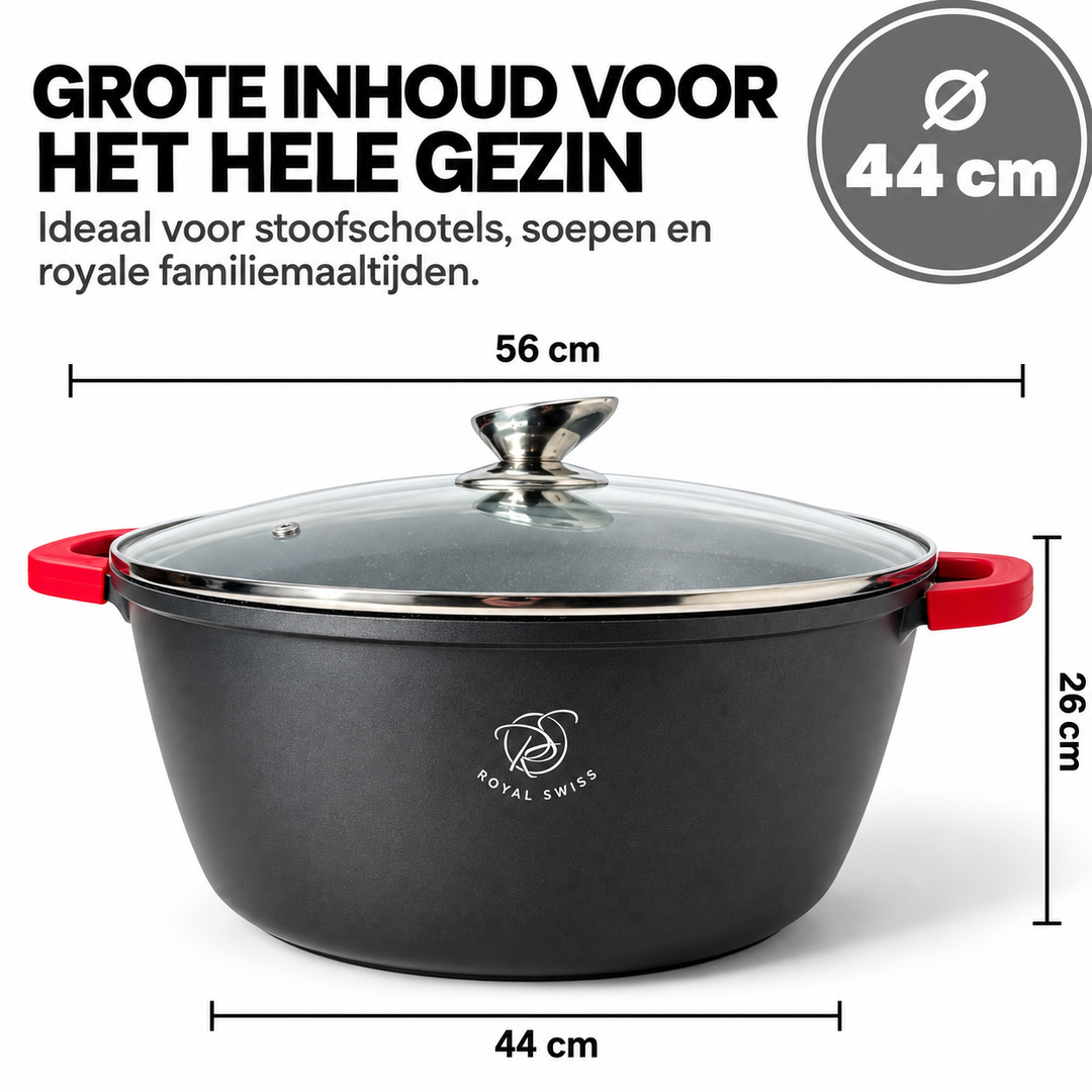 36/40/44CM Die-Casting Casserole Set