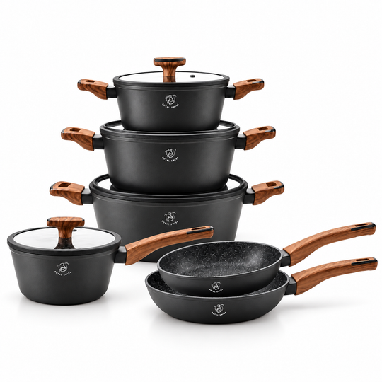 10PCS Die-Casting Cookware Set Moca