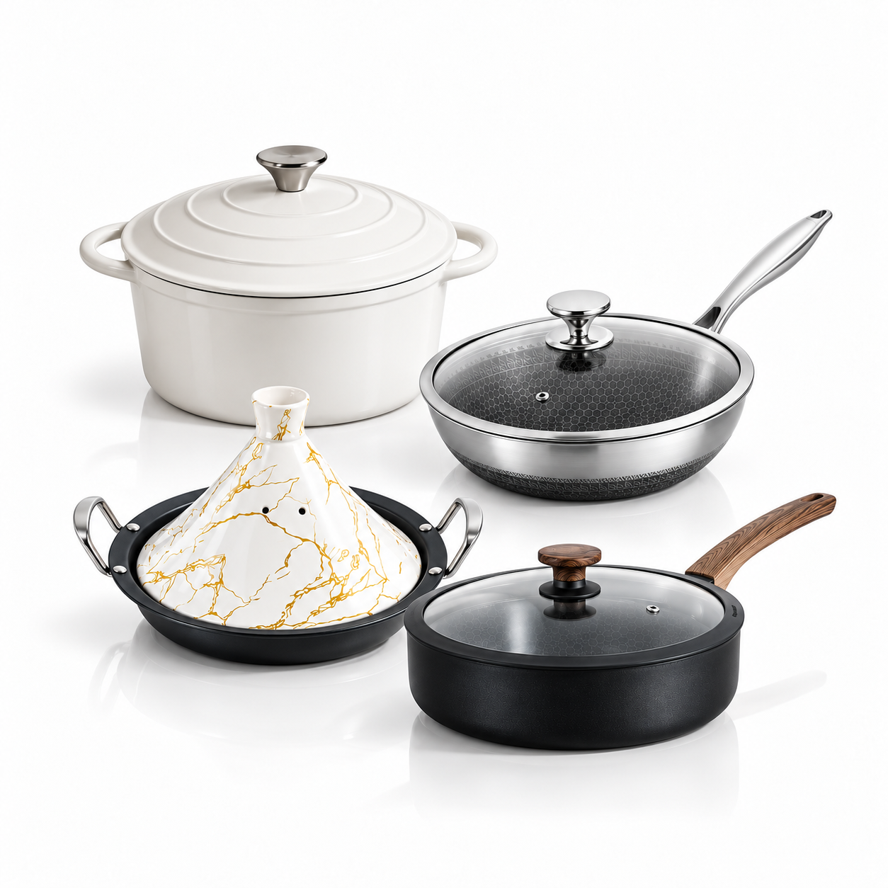 Pots, Pans & Woks