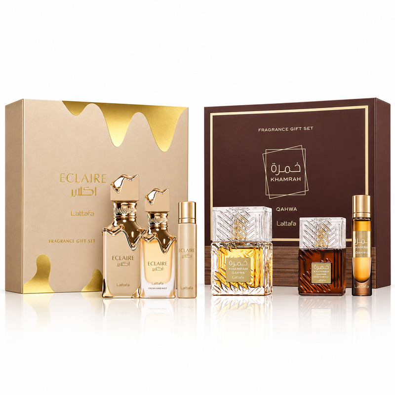 Lattafa Eclaire & Khamrah Qahwa Special Pack – 100% Original | Dubai