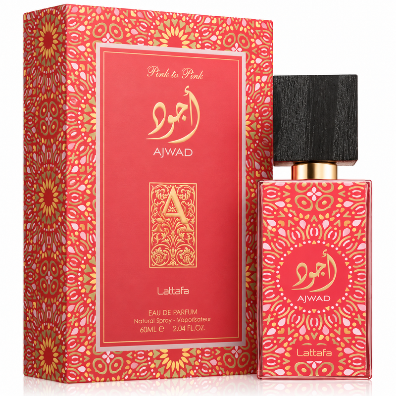 Lattafa Ajwad Pink to Pink Eau de Parfum 60ml – 100% Original | Dubai
