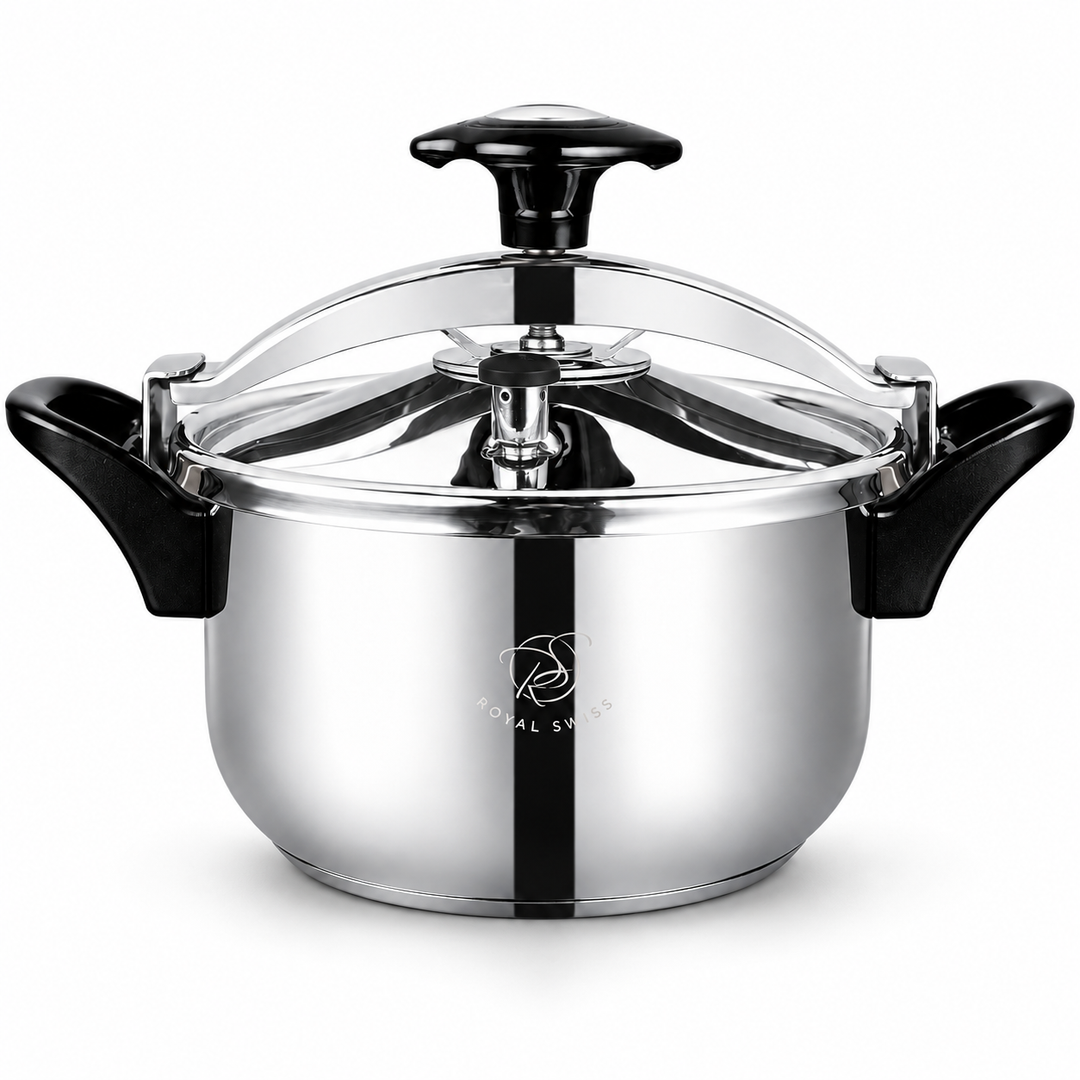 Royal Swiss Stainless Steel Manual Pressure Cooker #size_shared