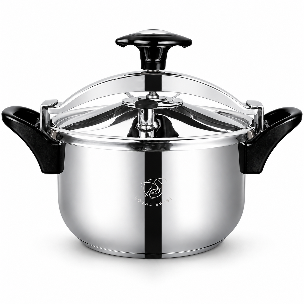 Royal Swiss Stainless Steel Manual Pressure Cooker #size_shared