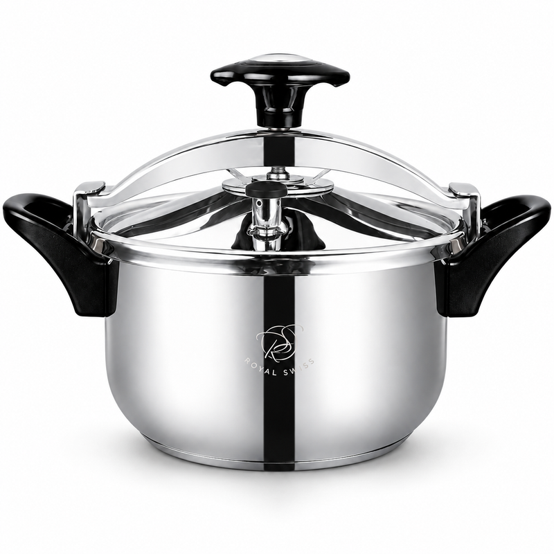 Royal Swiss Stainless Steel Manual Pressure Cooker #size_shared