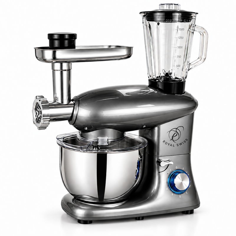 6L 3-in-1 Stand Mixer – Multi-Function Baking Mixer