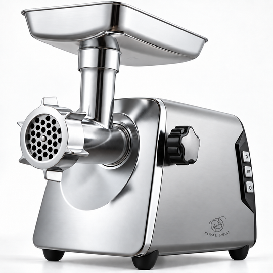 Meat Grinder 2000 W - Stainless Steel | Reverse Function | Compact &amp; Powerful | Includes Accessories | Multifunctional Chopper for Meat, Sausage, Sauce &amp; Home Filling
