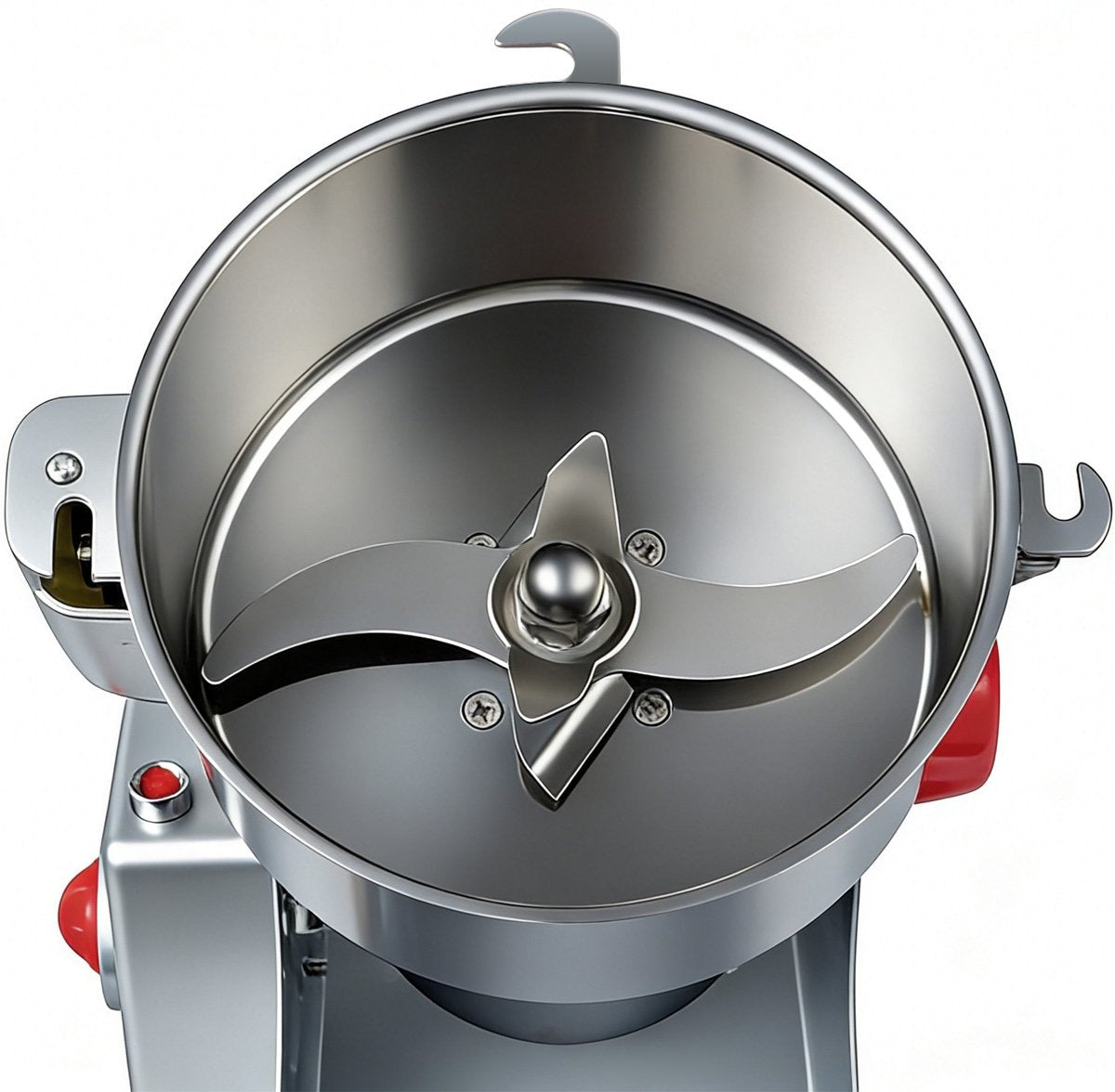 Royal Swiss® Moulin Électrique à Épices & à Grains – 3000 W – Capacité 1000 g – Broyeur Puissant en Acier Inoxydable pour Épices, Céréales & Grains de Café