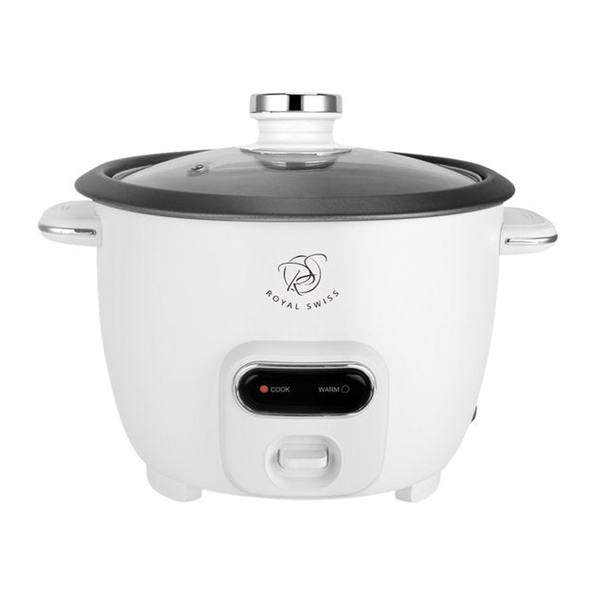 1.8L Rice Cooker with Glass Lid