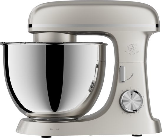 Royal Swiss 8.5L Stand Mixer Cream