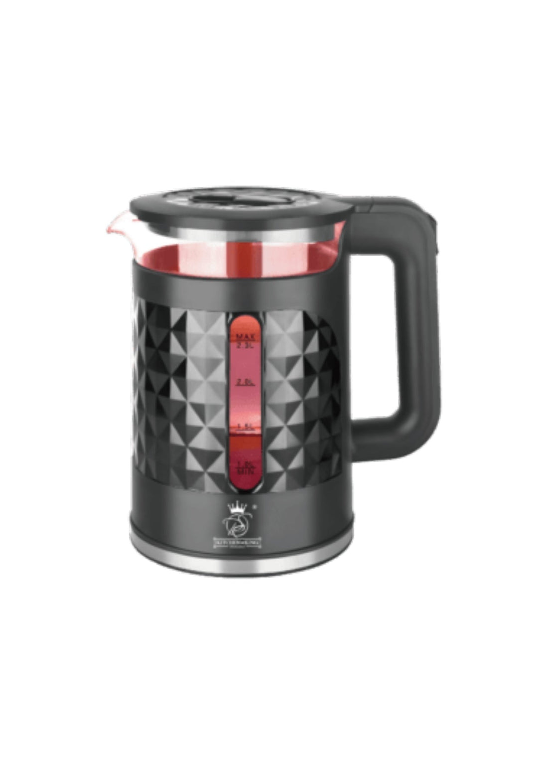Royal Swiss patterned 2.3L kettle black or white