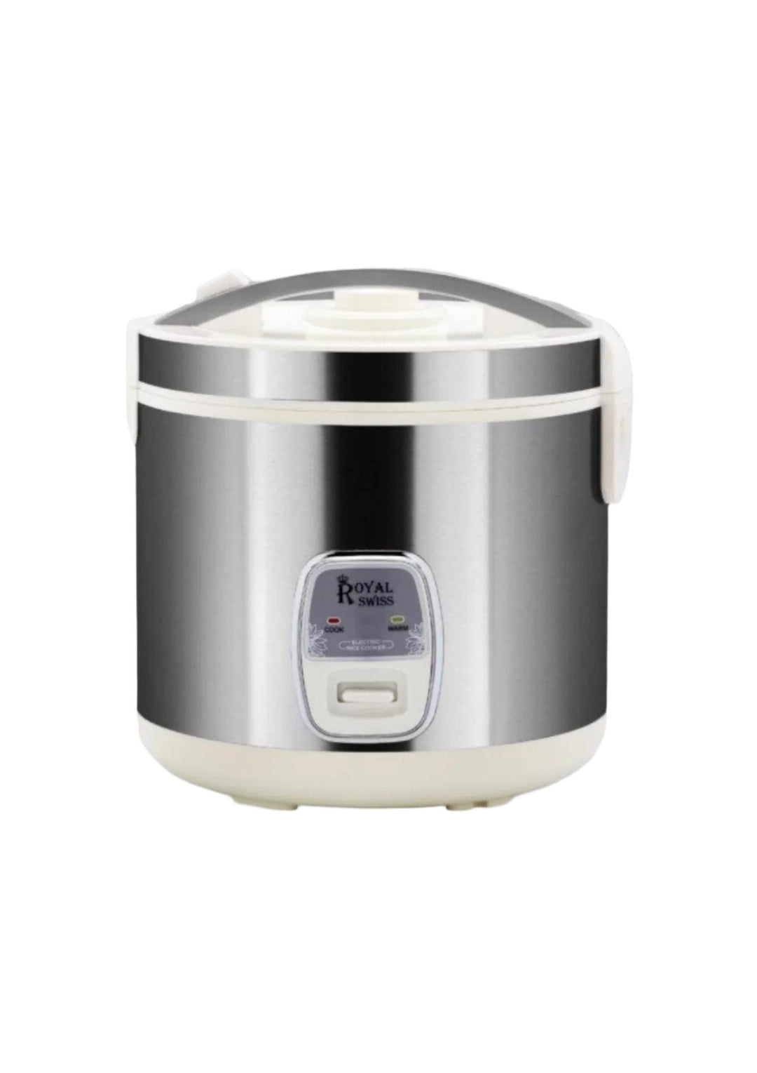 Royal Swiss 2.2L Rice Cooker Silver